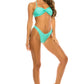TWISTED BANDEAU TOP TWO PIECE BIKINI