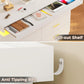 LED Dresser with 2 Pull-Out Tray, 6 Drawer Dresser, 47.2" Long Wide