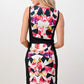 Geometric Floral Print Bodycon Dress
