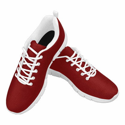 Sneakers For Men,    Maroon Red   - Running Shoes