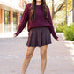 The Britt - Brown Skort