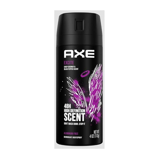 AXE EXCITE CRISP COCONUT BLACK PEPPER SCENT