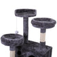 Cat Tree Cat Tower With Catching Ball, Plush Mat, Ladder And Indoor