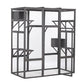 Oversized Cat Cage - Grey