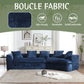 Boucle Sofa 3 Seater for Living Room Oversized Comfy Sofa unique