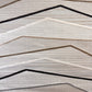 7' X 10' Gray Brown and Beige Abstract Area Rug