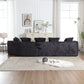 Boucle Sofa 3 Seater for Living Room Oversized Comfy Sofa unique