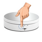 360° Electric Motorized Rotating Display Stand Jewelry Photography