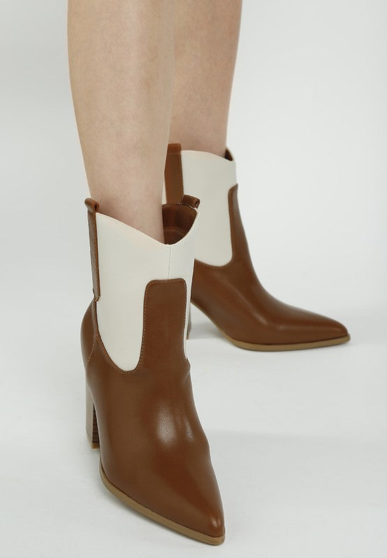 Gallops Two Tone Cowboy Boots