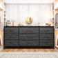 Dresser TV Stand with 9 Drawers for 60'' TV Stand for Bedroom Long