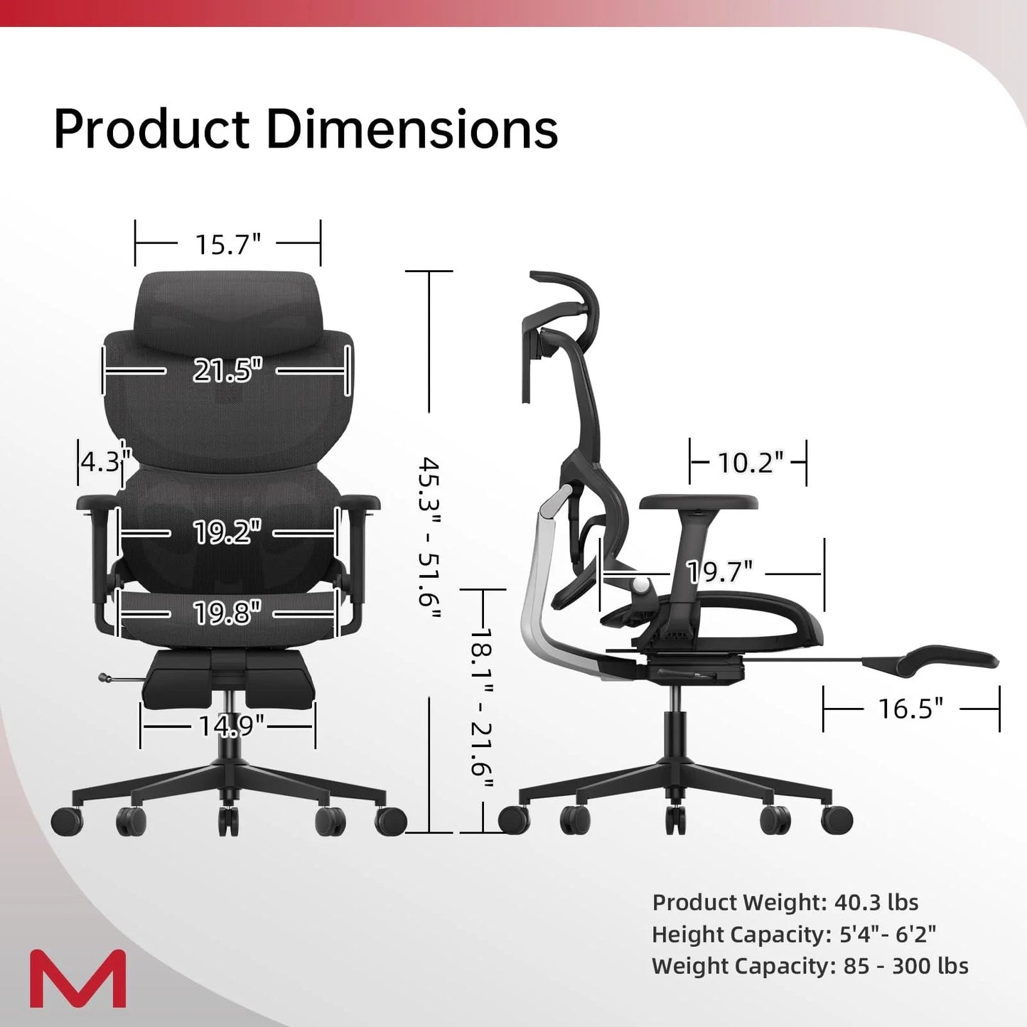Ergonomic Office Chair With Footrest Home Office Chair With Soft