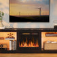Fireplace TV Stand for Tvs up to 75",Gaming Entertainment Center with