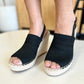 Forever Link Peep Toe High Heel Sandals