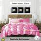 Luxurious Satin 3Piece Duvet Cover Set  Solid Color