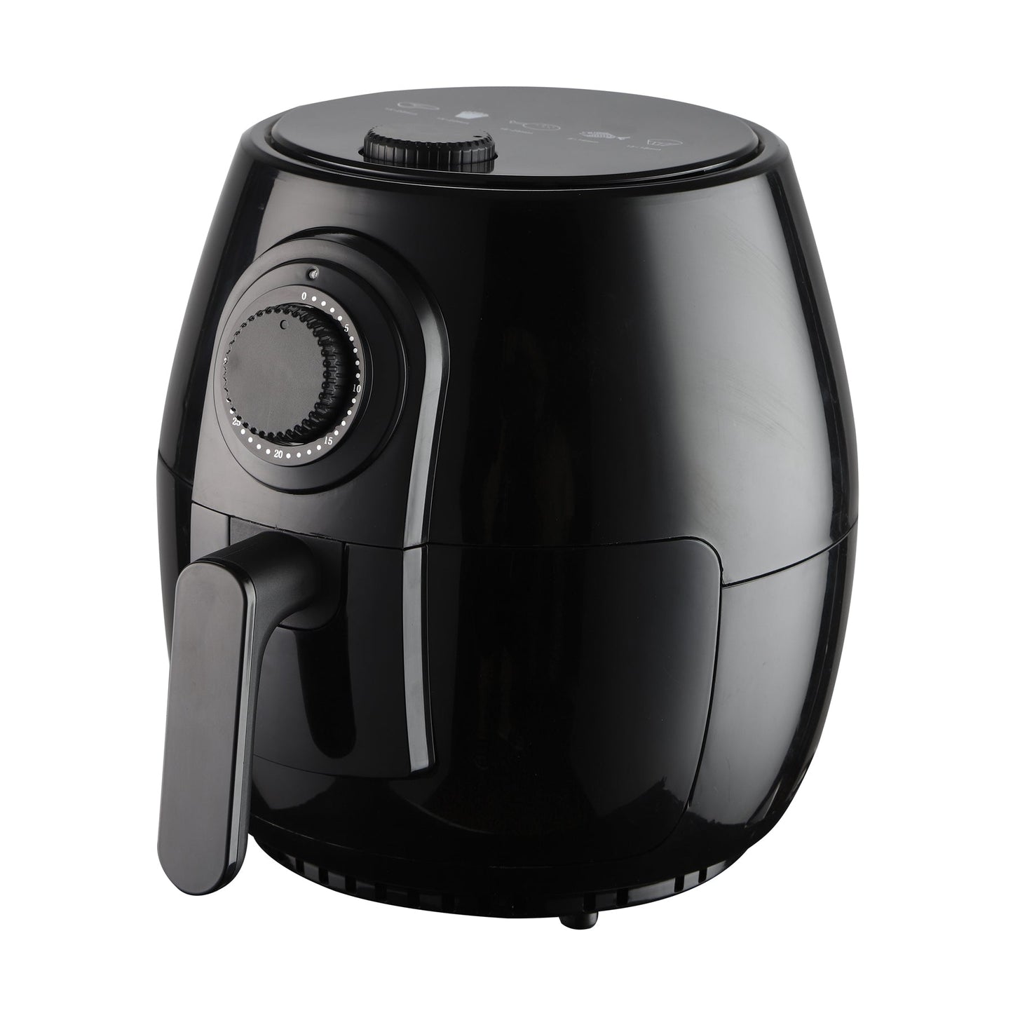 National 4.2 Qt Mechanical Air Fryer with 5 Preset Cooking Functions (