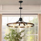 8-Light Retro Farmhouse Chandelier For Kitchen, Living room, Dining