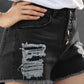 Gypsy Mid-rise Distressed Denim Shorts