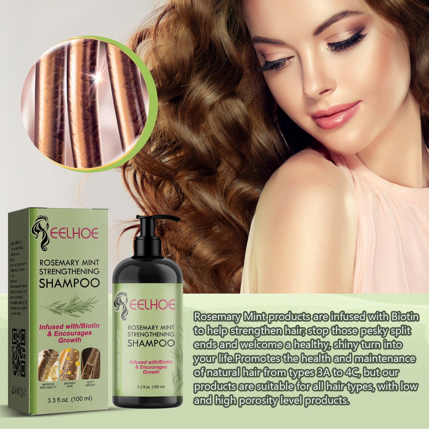 EELHOE Hair Enrichment  Moisturizes Hair Repair Hair Root Thickening