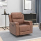 Leather Recliner Chair, Classic and Traditional Manual Recliner Chair