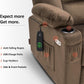 Power Lift Recliner Chair with Massage and Heat for Elderly People,