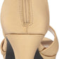 Easy Street Aline Gold Satin Flash 7 1/2