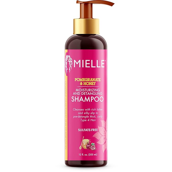 Mielle pomegranate & Honey  MoistMielle pomegranate & Honey  Moisturizing & Detangling Shampoourizing & Detangling Shampoo