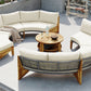 6 - Person Outdoor Seating Group with Cushions and A Coffee Table(old