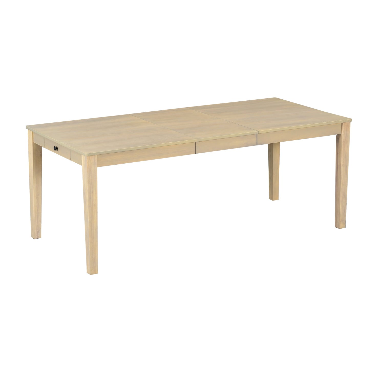 Rustic 7-Piece 78.1inch Extendable Dining Table Set with 18inch