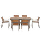 Experience Outdoor Dining Freedom with a Flexible Set Including Six