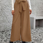 Tied High Waist Wide Leg Pants | Chic and Comfortable at Walbiz