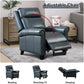 Leather Recliner Chair Set of 2, Classic and Traditional Push Back