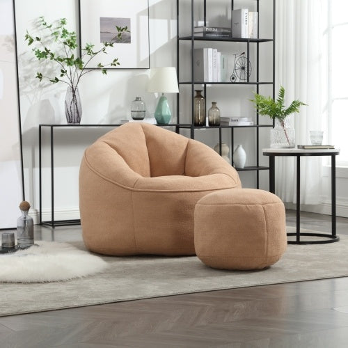 Bedding Bean Bag Sofa Chair High Pressure Foam Bean Bag Chair Material
