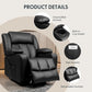 XL31 Power Lift Recliner Chair for Elderly, Oversized Electric Leather