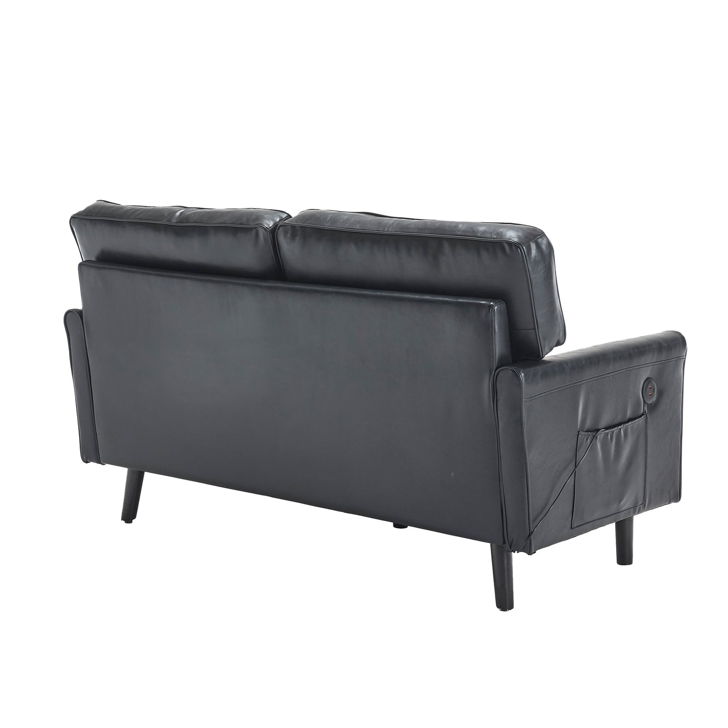 Loveseat Sofa, Mid Century Modern Love Seat, 2 Seater Sofa Couches for