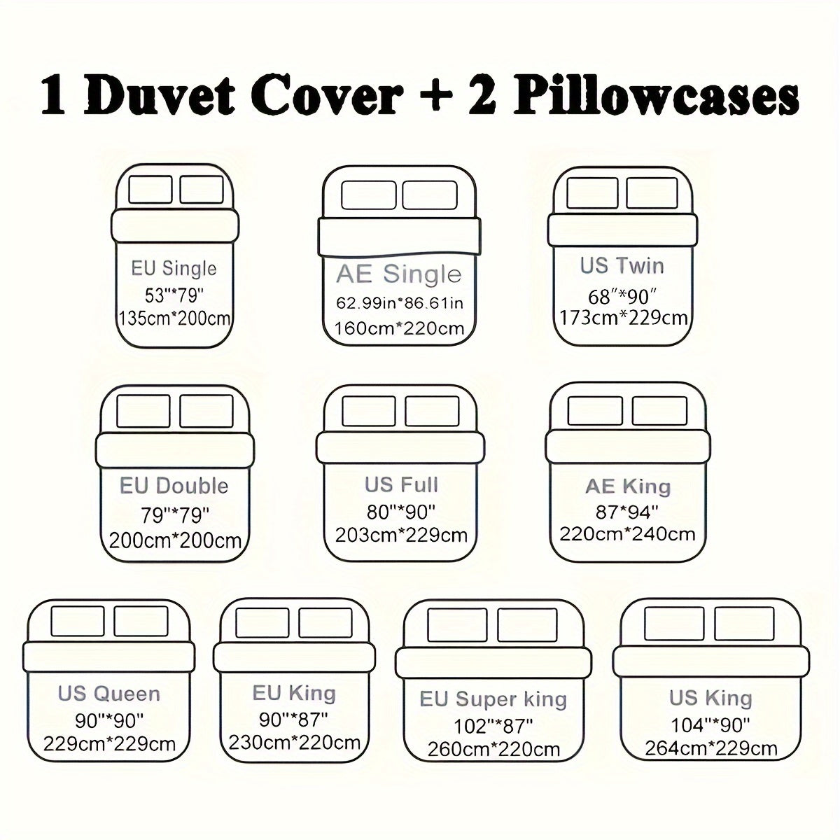 3Piece Floral Duvet Cover Set Soft Pastoral Style Bedding