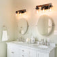 3 Lamps Farmhouse Dresser Lamps Rustic Bathroom Lamps Bathroom Wall