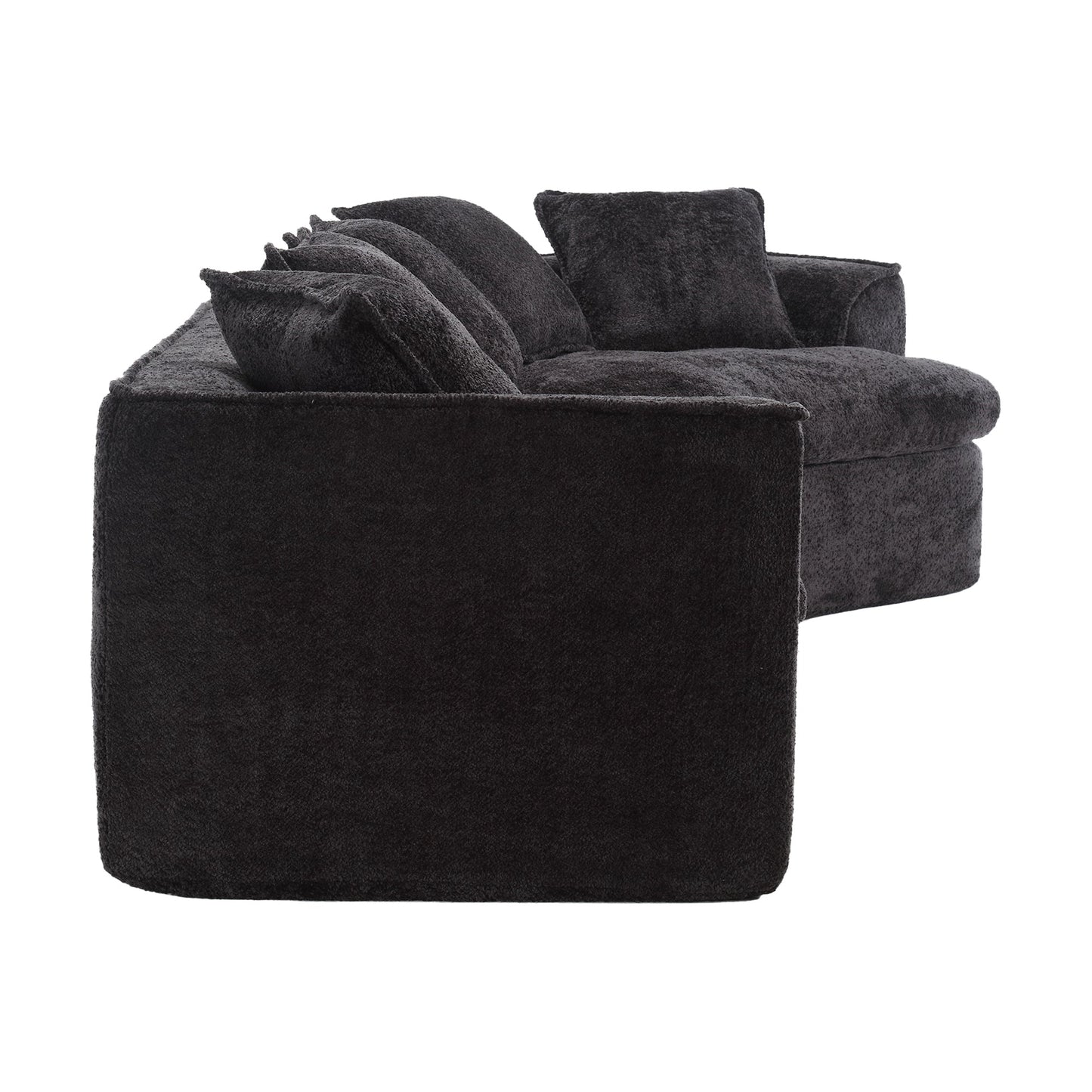 Boucle Sofa 3 Seater for Living Room Oversized Comfy Sofa unique