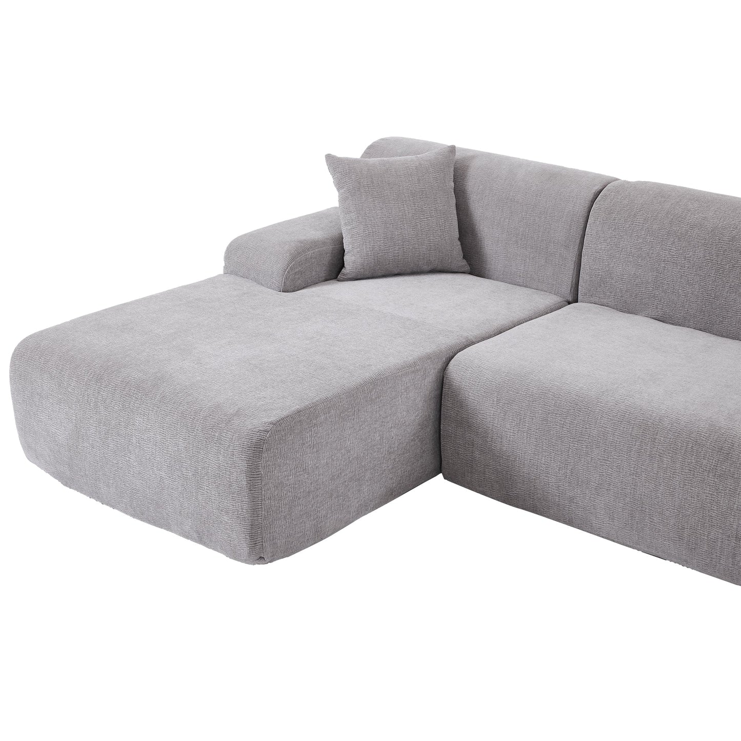 Modern Large L-Shape Modular Sectional Sofa for Living Room, Bedroom,