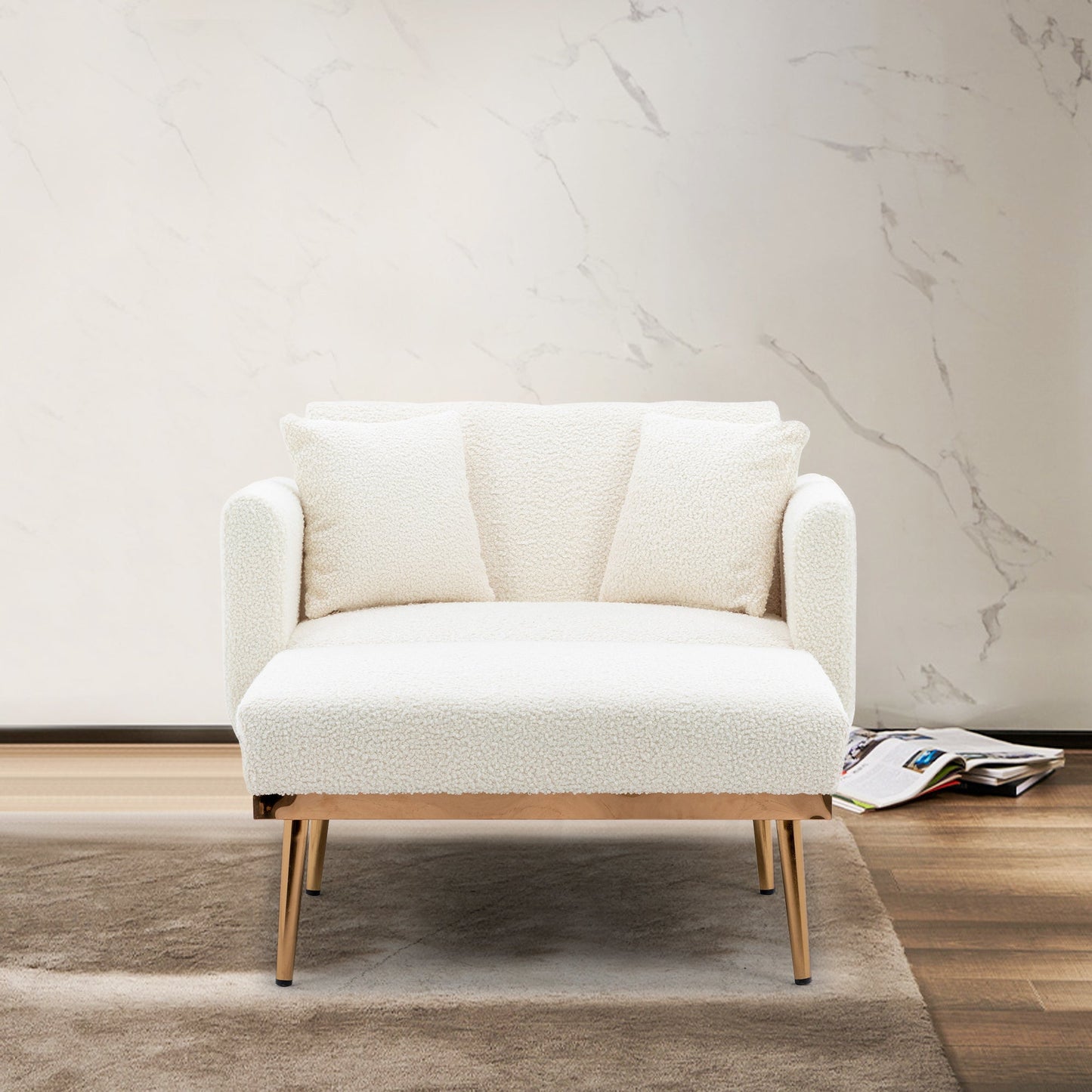 fashionable and classic style chaise lounge chair / accent chair for