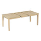 Rustic 7-Piece 78.1inch Extendable Dining Table Set with 18inch