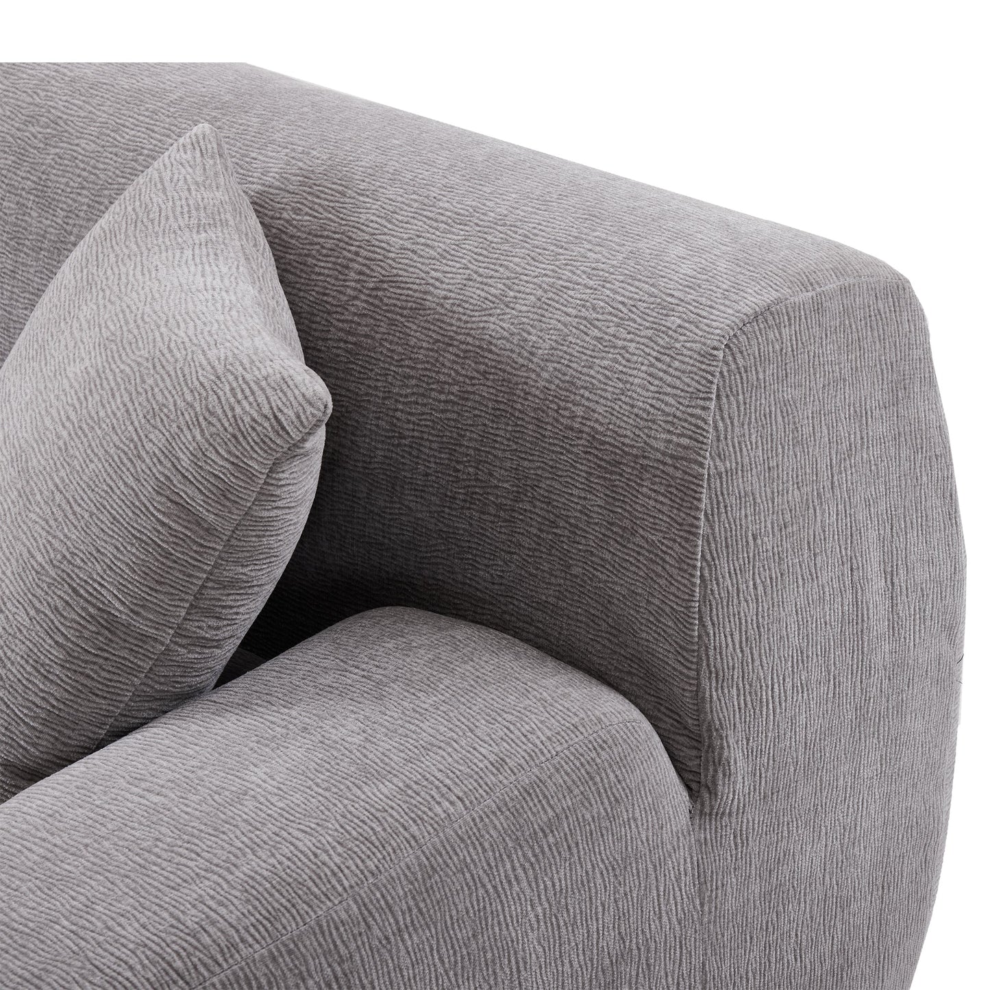 Modern Large L-Shape Modular Sectional Sofa for Living Room, Bedroom,