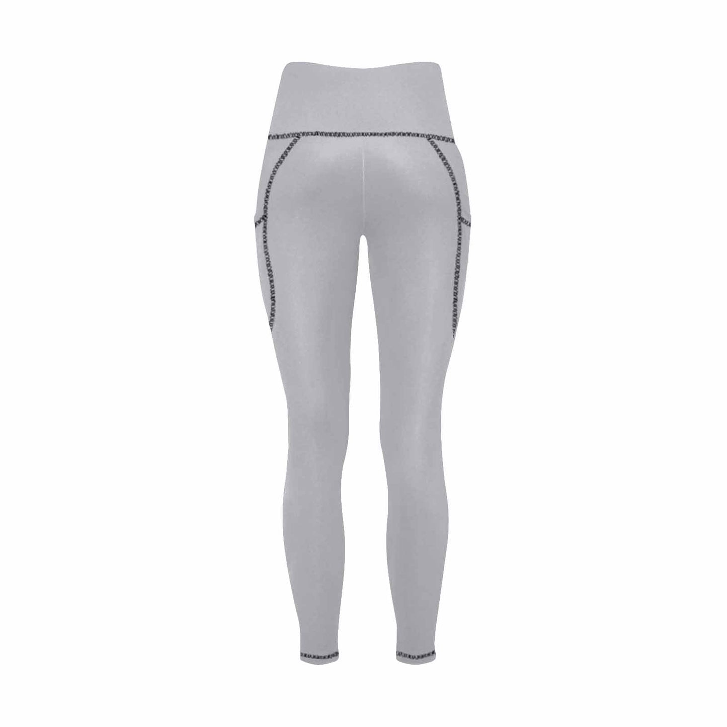 Uniquely You Womens Leggings with Pockets - Fitness Pants /  slate