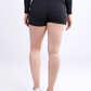 High-Waisted Athletic Shorts with Side Pockets