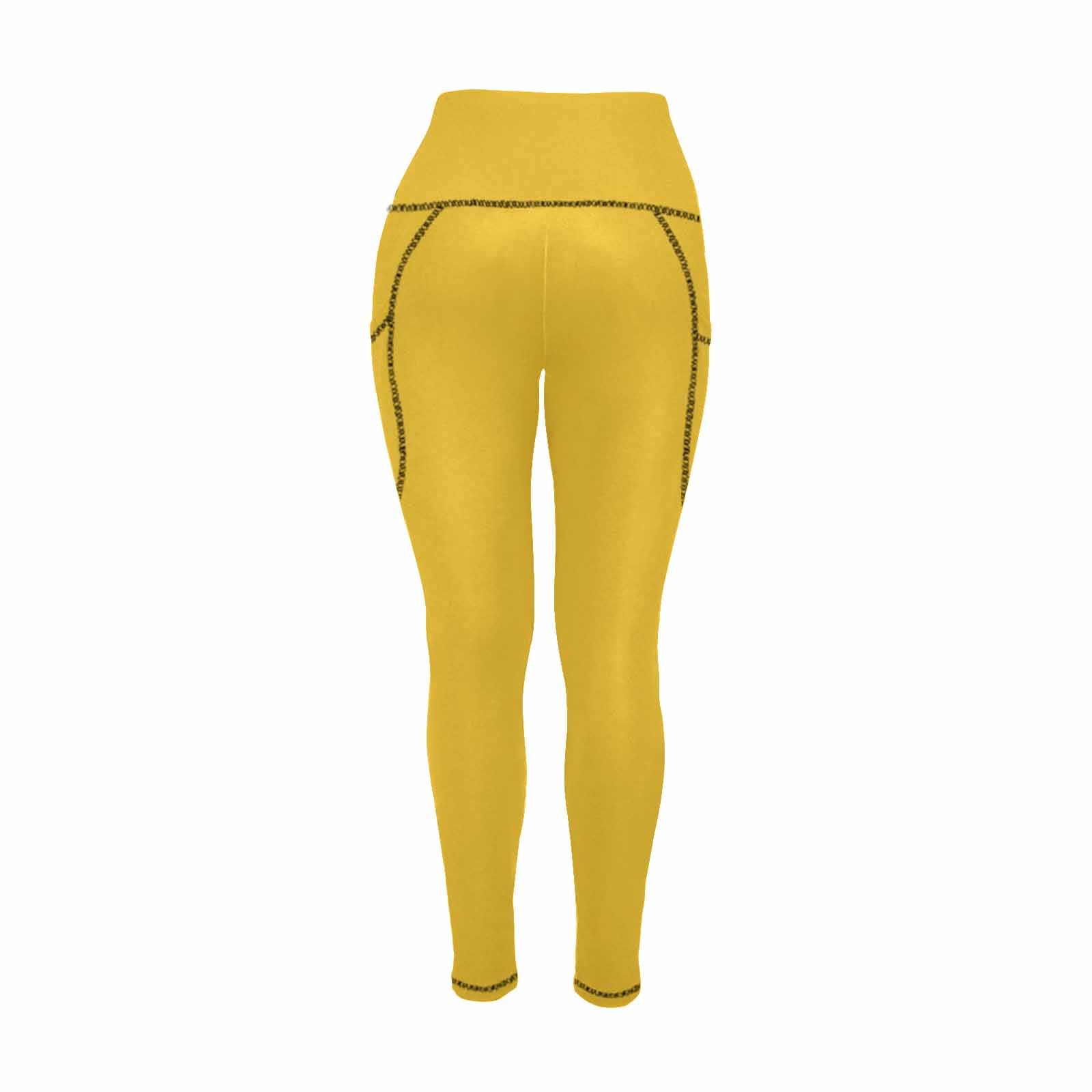Uniquely You Womens Leggings with Pockets - Fitness Pants /  freesia - Walbiz.com