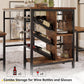 3-Piece Dining Table Set for 4, 47Inch Kitchen Table with 2 Benches,