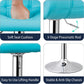 Set of 4 Adjustable Swivel Barstools, Modern PU Leather Kitchen