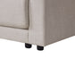124'' Modular Sectional Sofa with Storage Console and Movable