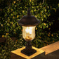 Vintage Outdoor Light Pole Lights, Waterproof Garden Patio Lights, Wal