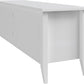 TV Stand - 55-Inch Storage Cabinet with 2 Cubbies and 2 Shelves -