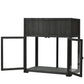 Patio 35.4''x17.7''x37.4'' Mini Wood Cold Frame, Compact 2 Doors